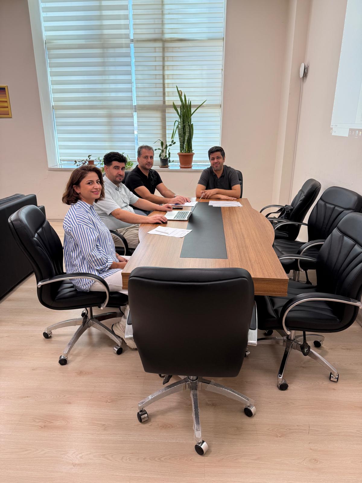 İç tetkik kapsamında HÜBTAM'a ziyaret